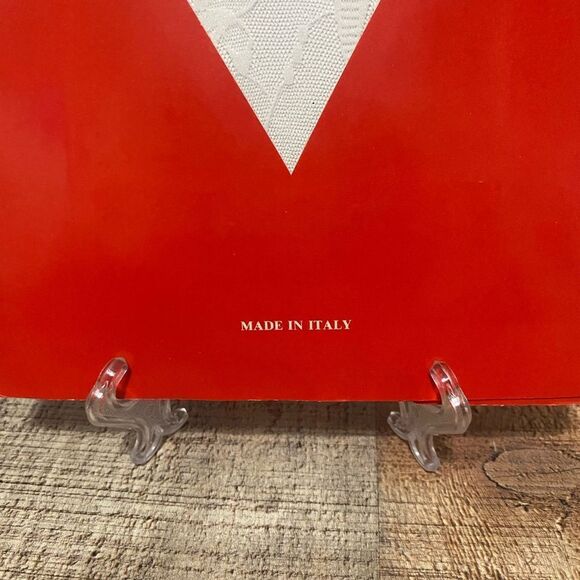 DOLCI CALZE FINE ITALIAN TIGHTS (S) pantyhose white printed - Picture 4 of 6